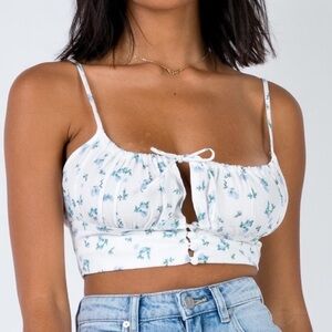 Princess Polly Floral Crop Top